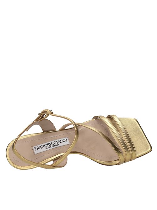 Sandali in pelle FRANCESCO SACCO | 6736 NAPPA LAM.ORIONE